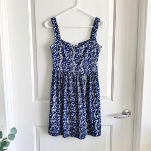 BeBop Blue Floral Sundress | Medium